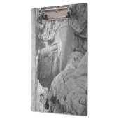 Zwart-witte mossel Adams Canyon Foto Klembord (Links)