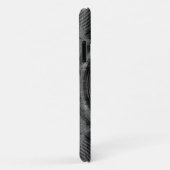 Zwart-witte muziekluidsprekers Case-Mate iPhone case (Achterkant/rechts)