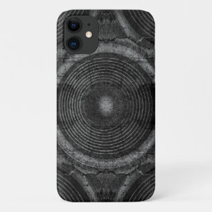 Zwart-witte muziekluidsprekers Case-Mate iPhone case