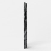 Zwart-witte muziekluidsprekers Case-Mate iPhone case (Achterkant/links)