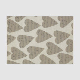 Zwart-witte muzieknoot Patroonmuzikant Tissuepapier