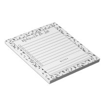 Zwart-witte Muzieknoten, speciaal aangepast om lij