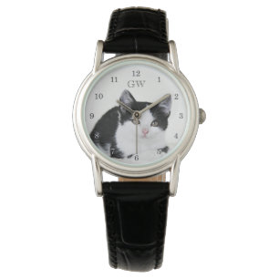 Zwart Witte Nadenkende Horloges