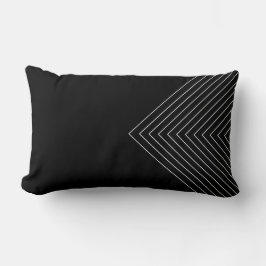 Zwart-witte nesten kussen