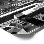 Zwart-witte NYC-foto Poster (Hoek)