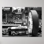 Zwart-witte NYC-foto Poster (Voorkant)