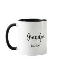 Zwart Witte Oma Opgericht Jaar Nieuwe Opa Cadeau