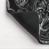 Zwart-witte oneindig muismat (Hoek)