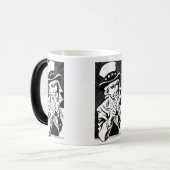 zwart/witte oom Sam wil je Magische Mok (Voorkant links)