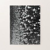 Zwart-witte paddenstoel Colony Foto Legpuzzel (Verticaal)
