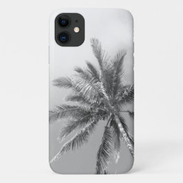 Zwart-witte palmboom Case-Mate iPhone case