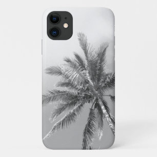 Zwart-witte palmboom Case-Mate iPhone case