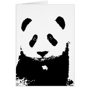 Zwart-witte Panda