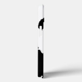 Zwart-witte Panda Case-Mate iPhone Case (Achterkant / Rechts)