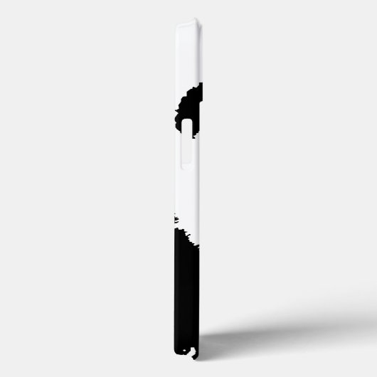Zwart-witte Panda Case-Mate iPhone Case (Achterkant / Rechts)