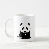 Zwart-witte Panda Koffiemok (Links)