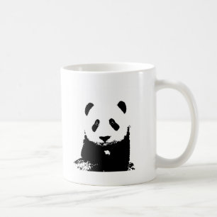 Zwart-witte Panda Koffiemok