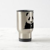 Zwart-witte Panda Reisbeker (Center)
