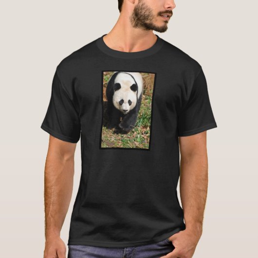 Zwart-witte Panda T-shirt (Voorkant)