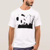 Zwart-witte Panda T-shirt (Voorkant)