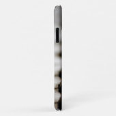 Zwart-witte pianosleutels Case-Mate iPhone case (Achterkant/rechts)