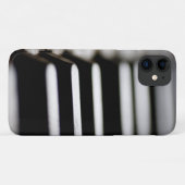 Zwart-witte pianosleutels Case-Mate iPhone case (Achterkant (horizontaal))
