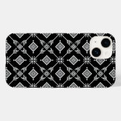 Zwart-witte pijl Tribal Print Case-Mate iPhone Case (Achterkant (horizontaal))
