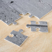 Zwart-Witte Piramides Legpuzzel (Zijkant)