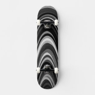 Zwart-witte pleisters persoonlijk skateboard