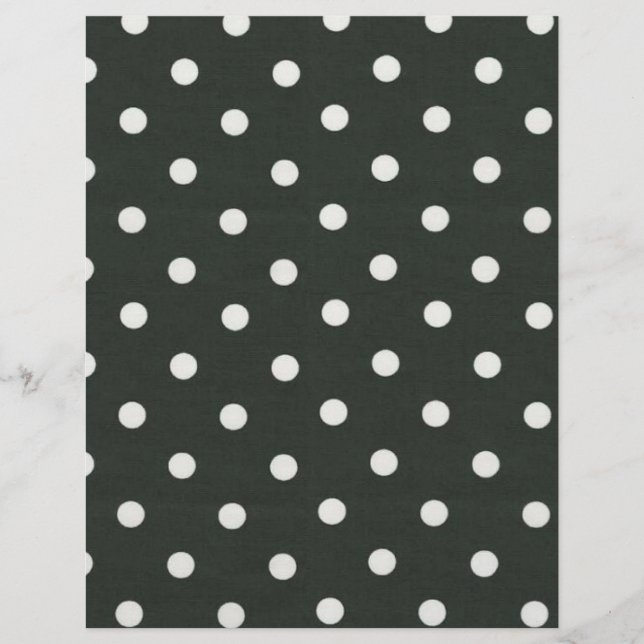 Zwart-witte poka Dots (Voorkant)