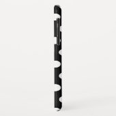 Zwart-witte poka Dots Case-Mate iPhone Case (Achterkant/links)