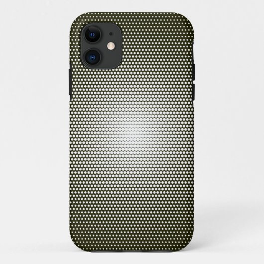 Zwart-witte poka Dots Case-Mate iPhone Case (Achterkant)