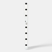 Zwart-witte poka Dots Case-Mate iPhone Case (Achterkant / Links)