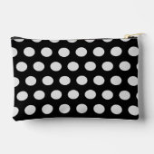 Zwart-witte poka Dots Etui (Achterkant)