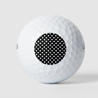 Zwart-witte poka Dots Golfballen