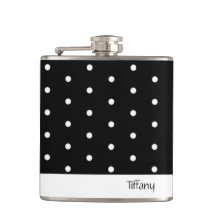 Zwart-witte poka Dots