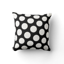 Zwart-witte poka Dots