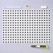 Zwart-witte poka Dots Tissuepapier (Craft)