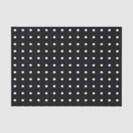 Zwart-witte poka Dots Tissuepapier