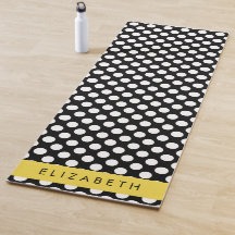 Zwart-witte pooldots, gedopt, Jouw naam