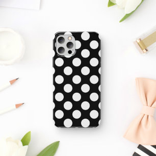 Zwart-witte pooldots, poolvlek Case-Mate iPhone case