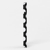 Zwart-witte pooldots, poolvlek Case-Mate iPhone case (Achterkant/rechts)