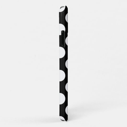 Zwart-witte pooldots, poolvlek Case-Mate iPhone case (Achterkant/rechts)