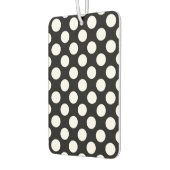 Zwart-witte pooldots, poolvlek luchtverfrisser (Links)