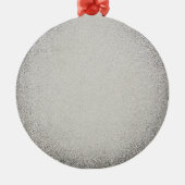 Zwart-witte Pop Kunst Stijlvolle wolk Metalen Ornament (Achterkant)