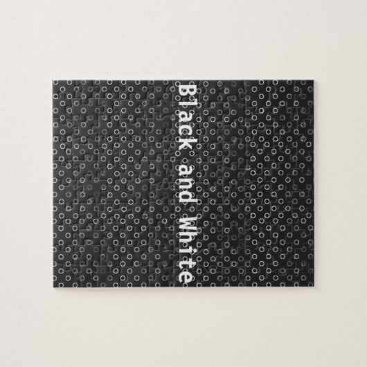 Zwart-witte puzzel (Horizontaal)