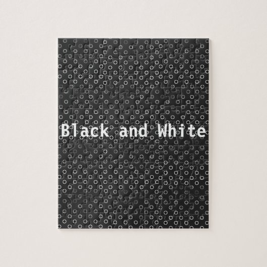Zwart-witte puzzel (Verticaal)