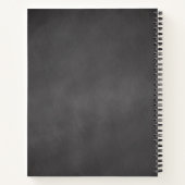 Zwart Witte Recept Trouw Notitieboek (Achterkant)