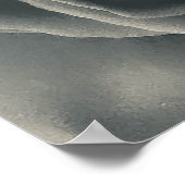 Zwart-witte roze poster (Hoek)