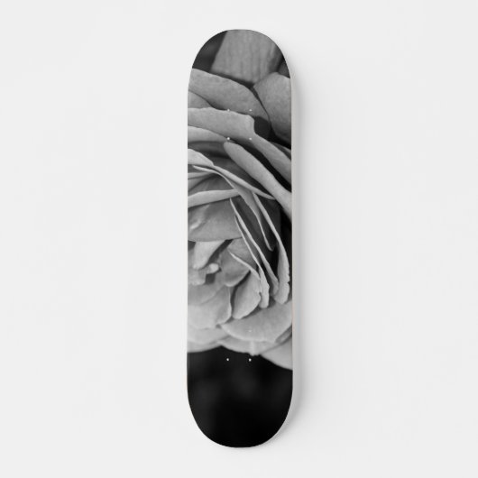 Zwart-witte roze skateboard (Voorkant)